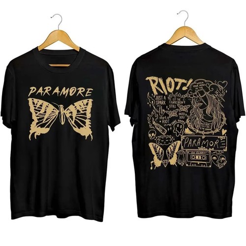 Shirt paramore riot stampa - riot,