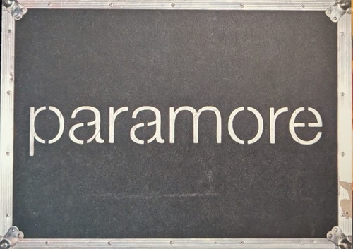 Paramore road case the final - paramore,