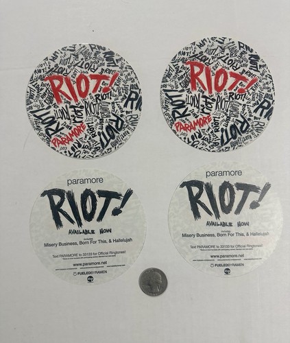 Paramore riot adesivi - riot, 2