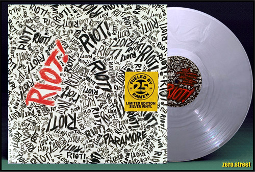 Paramore riot on silver - riot!, lp
