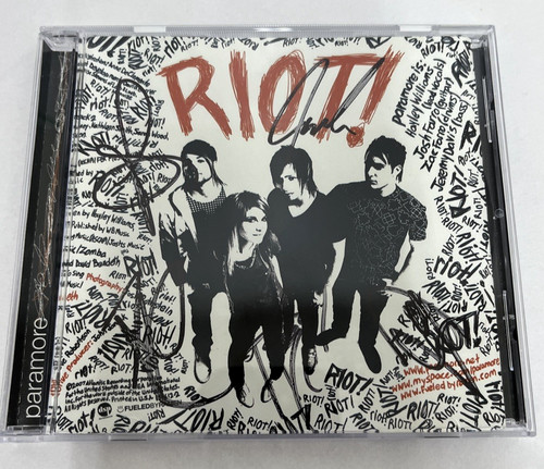 Autografo firmato riot - cd,