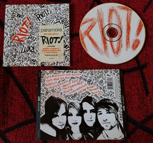 Paramore riot 2007 eu - paramore,