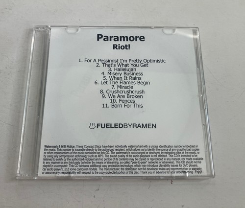 Paramore riot rare - (cd),